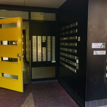 Fysio 4 Berkenlaan Selwerd Groningen - ingang gebouw 2